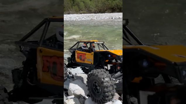 crawling along the river01 - Axial Capra UTB18 #axial #utb18 #caprautb18
