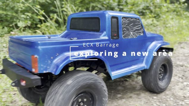 exploring a new area - ECX Barrage