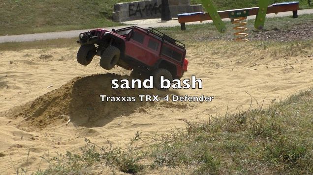 Traxxas TRX-4 - sand bash