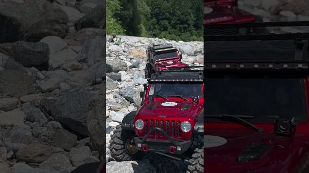 trailing together - Absima Sherpa Pro & Traxxas Trx-4 Defender #absimasherpa #traxxas  #trx4defender
