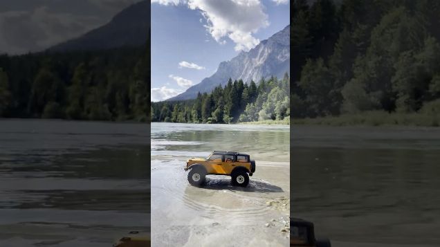 along the stream - Traxxas TRX 4M Bronco #trx4mbronco #traxxas #trx4m